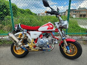 モンキーAB27 カスタム多数　ツインカム８インチ　オーリンズ　希少パーツ　ワンオフパーツ多数　ヨシムラ　OVER Z50J ゴリラ DAX シャリー