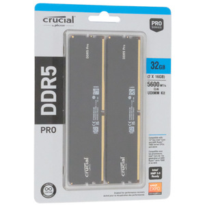 crucial CP2K16G56C46U5 DDR5 PC5-44800 16GB 2枚組 [管理:1000029221]