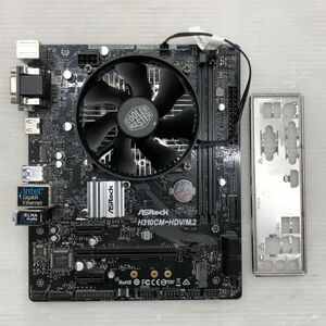 1円〜 ASRock ASRock H310CM-HDV/M.2　CPUセット H310CM-HDV/M.2 Core i5-9400F T009451