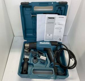 A118【ジャンク】マキタ ヒートガン HG6031V makita 電動工具 ホットガン 100V スクレーパー 専用ケース付き 通電確認済 現状お渡し 