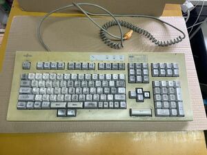 FUJITSU LIMITED FMV-KB611 親指シフトキーボード　作動未確認　ジャンク品