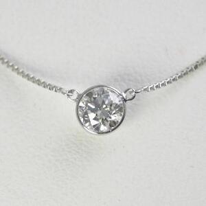 ダイヤモンド ネックレス 一粒 プラチナ 0.2カラット 鑑定書付 0.232ct Dカラー VVS2クラス 3EXカット H&C CGL