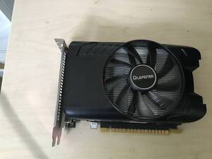 F5★中古品 通電確認済み QLEADTEK GTX1050 2048MB 128BIT GDDR5 グラフィックボード★