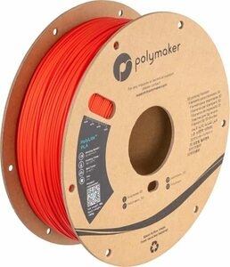 ポリメーカ(Polymaker)3Dプリンタ―用フィラメント PolyLite PLA(3.0) 1.75mm径 1kg巻 レッド