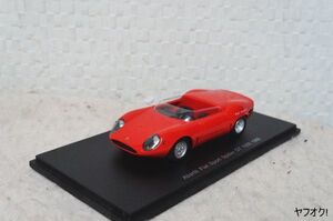 スパーク アバルト フィアットスポーツ Spider OT1600 1965 1/43 ミニカー 赤