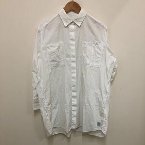 （22) sacai THOMAS MASON Cotton Poplin Shirt サイズ1 S位 サカイ コットンポプリンシャツ 長袖シャツ 23-06504 ホワイト 白