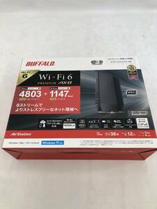 SH240603-02O/ バッファロー BUFFALO Wi-Fiルーター 無線ルーター WSR-6000AX8-MB マットブラック WSR6000AX8MB 無線LAN