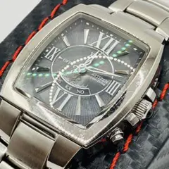 CITIZEN XC XCB38-8793 クロスシー トノー型 黒文字盤