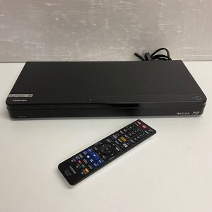 営AB81-100Y TOSHIBA 東芝 REGZA レグザ HDD＆ ブルーレイディスクレコーダー DBR-W1007 2018年製 B-CASカード リモコンあり 通電確認済