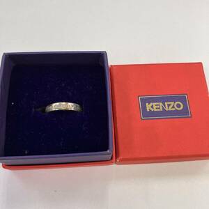 5-501【KENZO リング SILVER925 3g 50号】ケンゾー シルバー 銀 指輪 ファッションリング ブランド レトロ 1円出品 1円スタート 地金