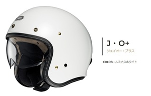 送料無料　SHOEI　ショウエイ　J・O+　J・O　+　Mサイズ　57-58cm　新品　ルミナスホワイト　ジェイオープラス　ショーエイ