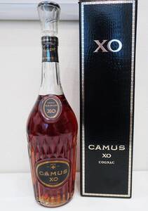 1円～【未開栓】CAMUS カミュ XO ロングネック コニャック ブランデー 700ml 40%【富】