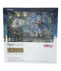 美品 フィギュア 初音ミク 雪ミク Twinkle Snow ver. EX-037 figma グッドスマイルカンパニー [0604]