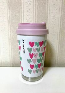 【新品】　スタバ ★ スターバックス ★　【 バレンタイン 2018 ステンレス　ToGo ロゴタンブラー　ハート 】タンブラー　355ml