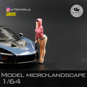 「 GT MODEL 」(275C) 1/64 フィギュア 女性