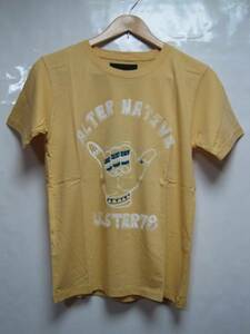 ★ rehacer レアセル Hang loose Tee 半袖Tシャツ 新品 古着加工 Sサイズ