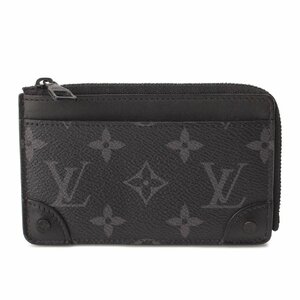 【ルイヴィトン】Louis Vuitton モノグラムエクリプス トランク マルチカードホルダー カードケース ブラック【中古】204091