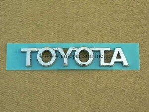 ラクティス TOYOTA エンブレム 純正 部品 RACTIS EMBLEM リア parts パーツ 12 120 海外 仕様 トヨタ 純正 輸出 通販 欧州 ヨーロッパ