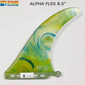 【新入荷　即決】Fins Unlimited FIN 8.5" "ALPHA FLEX" GREEN-MARBLE1