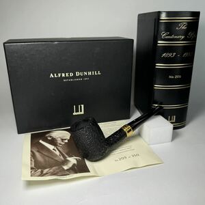 【土】2 DUNHILL パイプ 限定◆希少レア dunhill ダンヒル CENTENARY センテナリー ダンヒル パイプ 英国 喫煙具pipe◆金巻き