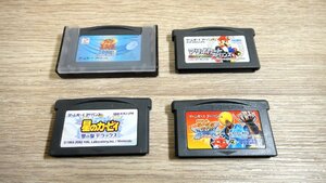 【中古】任天堂 ゲームボーイアドバンス カービィ/テニスの王子様/マリオカート/ボボボーボ ソフト４点セット