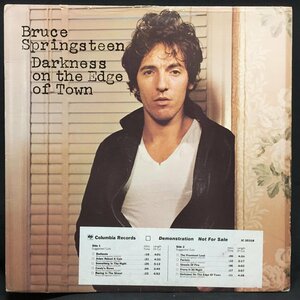 BRUCE SPRINGSTEEN / DARKNESS ON THE EDGE OF TOWN (US-ORIGINAL)