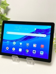 美品 HUAWEI MediaPad T5 AGS2-W09 ブラック★ Wi-Fiモデル 16GB タブレット 本体 A6596