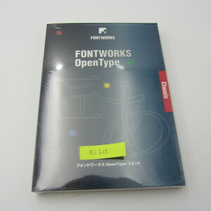 NA-223●中古/FontWorks OpenType Classic フォントワークス　OpenTypeフォント/FOT-スーラ Pro-EB/macintosh/mac os Volume 1.1