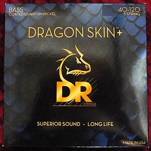 【新品・DR・ドラゴンスキン・DBQ5-40/120（5弦）・Dragon Skin+・Quantum Nickel Bass・40-120】-ジプシーワゴン-