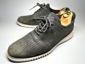 【即決】COLE HAAN コールハーン メンズ 9.5 28cm程度 カーキ 靴 くつ カジュアル プレーントゥ グランド