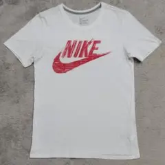 NIKE　ナイキ　Tシャツ　S　白　赤　ロゴ