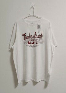 【新品タグ付】Timberland クラフトデザイン Tシャツ US XXLサイズ ティンバーランド インド アウトドア キャンプ