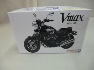 １：１２ ヤマハ４Ｃ４ Ｖｍax ’０７ ザ★バイク０７ ＡＯＳＨＩＭＡ ２０２２/０３ ＭＡＤＥ ＩＮ ＪＡＰＡＮ