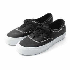 【26.5】VANS × white mountaineering authentic 44dx black バンズ ホワイトマウンテニアリング オーセンティック レザー