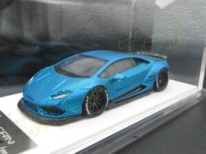 即決◆未開封◆ 1/64 OneワンモデルModel リバティーLibertyウォークwalkプレミアムコレクションLB-WORKS ウラカンHuracan LP610 MatteBlue