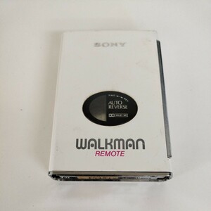 SONY ソニー WALKMAN REMOTE ウォークマン カセットプレーヤー ホワイト カセットウォークマン ポータブル カセット WM-109 auto reverse