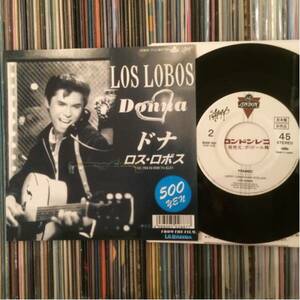 LOS LOBOS 見本盤 7inch DONNA ロカビリー オールディーズ ロスロボス