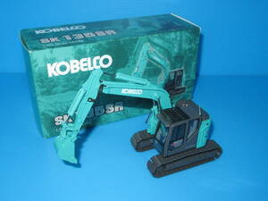 匿名送料無料 美品 ★コベルコ建機 油圧ショベル KOBELCO ミニチュア【 SK135SR 】 後方超小旋回BH ☆1/50 即決！コマツ 日立建機 CAT