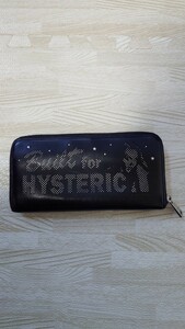 ヒステリックグラマー×ポーター　HYSTERIC×PORTER　長財布　ウォレット 財布　黒　ブラック　送料無料　2