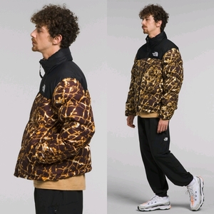 日本未発売 US限定 THE NORTH FACE 1996 RETRO NUPTSE JACKET L NF0A3C8DOS3 COALBRWNWDP NFB ヌプシ ダウンジャケット Supreme 総柄