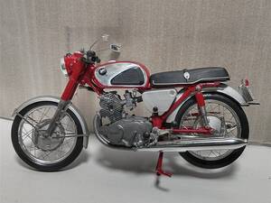 未完作成・ジャンク品　 グンゼ 1/12 HONDA CB72 TYPE １　ハイテックモデル バイク　メタル　プラモデル GUNZE レトロ 旧車