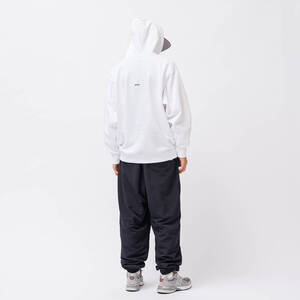 公式オンライン購入 定価31,900円 WTAPS 242ATDT-CSM23 SIGN 02 HOODY COTTON ダブルタップス フーディー 白 Ｍサイズ パーカー サイン