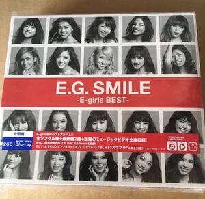 即決 E.G.SMILE-E-girls BEST- 初回盤 2CD ブルーレイ 新品