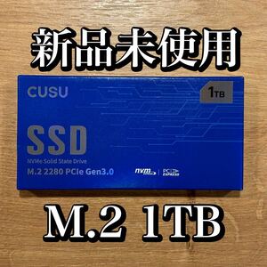 CUSU M.2 nvme 2280 1TB 新品未使用