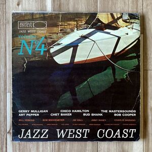 【JPN盤/LP】Gerry Mulligan, Chico Hamilton etc. / Jazz West Coast Volume N° 4 An Anthology Of California Music ■ PFJ-5030