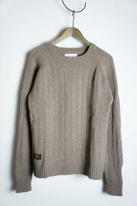 美品 17AW WTAPS ダブルタップス DECK CREW SWEATER デック クルー プルオーバー ニット セーター 172MADT-KNM02 茶1本物203O