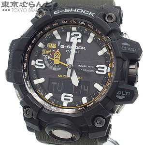 101764910 1円 カシオ CASIO Gショック マッドマスター GWG-1000-1A3JF ブラック 樹脂系 SS 腕時計 メンズ タフソーラー 電波時計