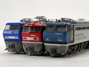 6-98＊Nゲージ KATO 電気機関車 まとめ売り EF200 EF510 カトー 鉄道模型(ars)