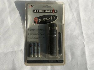 M92　新品　 LED MINI LIHT 9球　懐中電灯