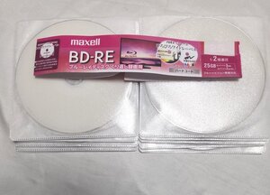 送料無料●maxell BD-RE 繰り返し録画用ブルーレイディスク 合計20枚(不織布ケース入り)●マクセル25GB 開封済みバラ売り